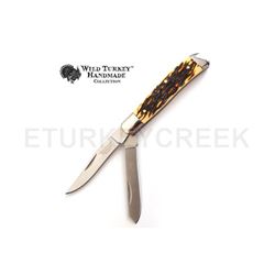 Wild Turkey Collection Trapper Manual Folding Knife 3.5" Close