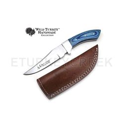 Wild Turkey Handmade Collection Fix Blade Knife 8.5" Overall