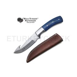 Wild Turkey Handmade Collection Fix Blade Skinner 10" Overall