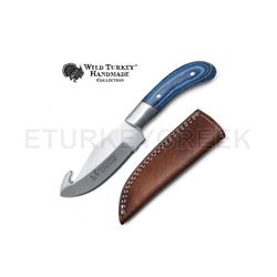 Wild Turkey Handmade Collection Fix Blade Knife 8" Overall