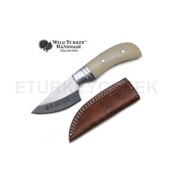 Wild Turkey Handmade Collection Fix Blade Skinner 6" overall