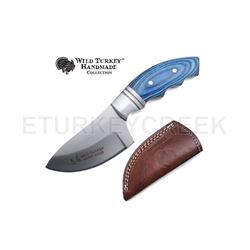 Wild Turkey Handmade Collection Fix Blade Skinner 7" Overall
