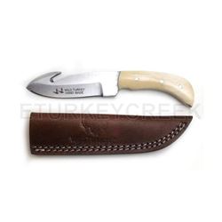 Wild Turkey Handmade Collection Fix Blade Skinner 7.25" Overall