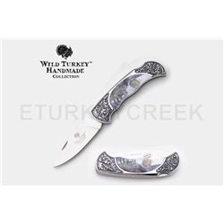 Wild Turkey Handmade Collection Lock Back Folding Knife 4.5"