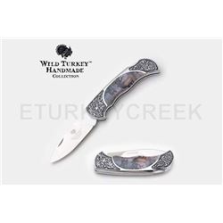 Wild Turkey Handmade Collection Lock Back Folding Knife 4.5"