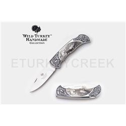 Wild Turkey Handmade Collection Lock Back Folding Knife 4.5"