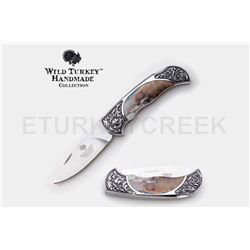 Wild Turkey Handmade Collection Lock Back Folding Knife 4.5"