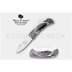 Wild Turkey Handmade Collection Lock Back Folding Knife 4.5"