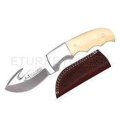 Wild Turkey Handmade Collection Gut Hook Skinner Fix Blade knife