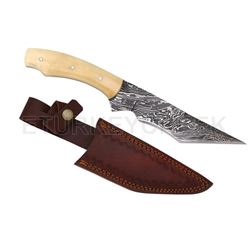 Wild Turkey Handmade Collection High Carbon Steel Fix Blade knife
