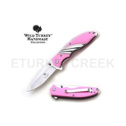 Wild Turkey Handmade Collection Spring Assist Knife 4.5" Closed