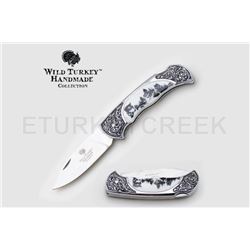 Wild Turkey Handmade Collection Lock Back Folding Knife 4.5"