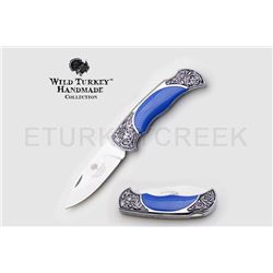 Wild Turkey Handmade Collection Lock Back Folding Knife 4.5"