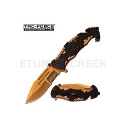 TAC FORCE TF-932BG SPRING ASSISTED KNIFE 4.75" CLOSED