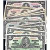Image 1 : 1937 Canada Group of 11 bank notes