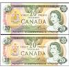 Image 1 : Twenty Dollars 1979, BC-54b & BC-54b-i
