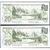 Image 2 : Twenty Dollars 1979, BC-54b & BC-54b-i