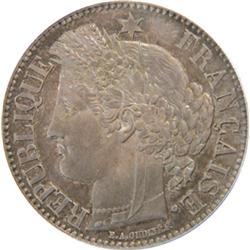 France 2 Francs 1850A PCGS SP-65