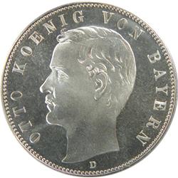 Germany-Bavaria 5 Mark 1908D PCGS PR-67