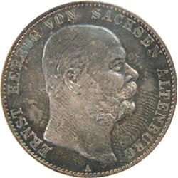 Germany Sachsen-Alt 2 Marks 1901A MS-65
