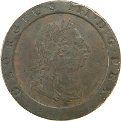 Great Britain 2 Pence 1797, F-VF