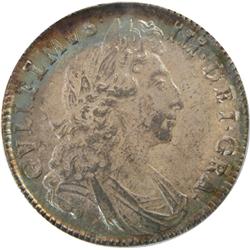 Great Britain 1/2 Crown 1698 PCGS MS-64
