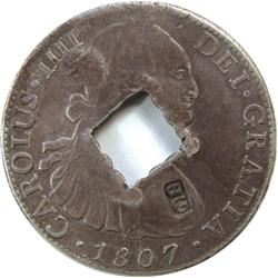 Guadeloupe 9 Livres (1811) KM-25, F-VF