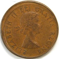 Canada 1 Cent 1964 Broadstrike, Unc