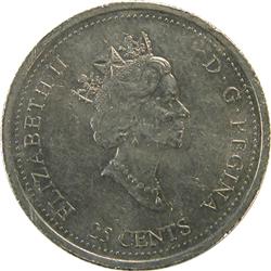 25 Cents 2000 on Non-Magnetic Planchet