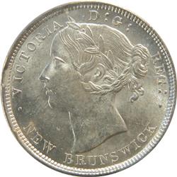 New Brunswick 20 Cents 1862 ICCS MS-62