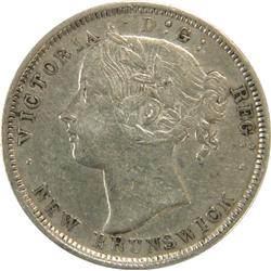 New Brunswick 20 Cents 1862 ICCS VF-20