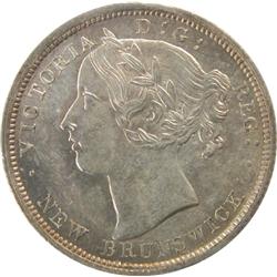 New Brunswick 20 Cents 1864 ICCS MS-63