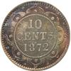 Image 2 : Newfoundland 10 Cents 1872H ICCS MS-68