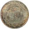 Image 2 : Newfoundland 20 Cents 1872H ICCS MS-68