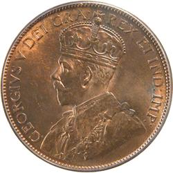 Newfoundland Cent 1917C PCGS MS-65 RB