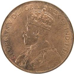 Newfoundland Cent 1929 PCGS MS-64 RB