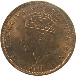 Newfoundland Cent 1938 ICCS MS-65 Red