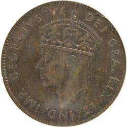 Newfoundland Cent 1940 PCGS MS-64 Brown