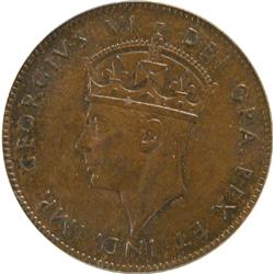 Newfoundland Cent 1940 PCGS MS-63 Brown