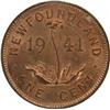 Image 2 : Newfoundland Cent 1941C ICCS MS-63 Red