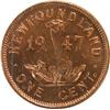 Image 2 : Newfoundland Cent 1947C ICCS MS-62 Red