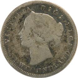 Newfoundland 5 Cents 1873 ICCS VG-8