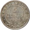 Image 2 : Newfoundland 5 Cents 1904H ICCS SP-67PQ