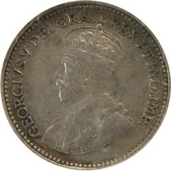 Newfoundland 5 Cents 1929 NGC AU-55