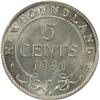 Image 2 : Newfoundland 5 Cents 1941C PCGS MS-64