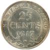 Image 2 : Newfoundland 25 Cents 1917C PCGS AU-58