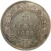 Image 2 : Newfoundland 50 Cents 1872H ICCS VF-30
