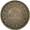 Image 2 : Newfoundland 50 Cents 1873 VF cleaned
