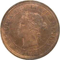 Canada Cent 1881H & 1882H ICCS MS-60