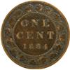 Image 2 : Canada Large Cent 1884 Obverse 1 VF